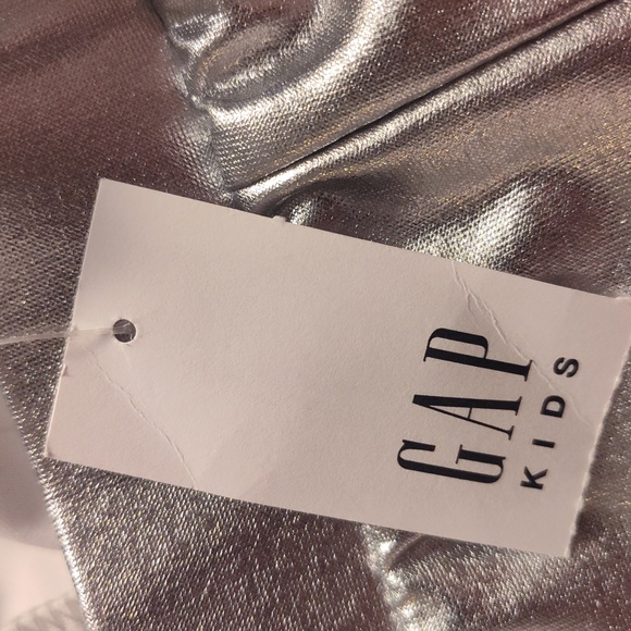 Gap Kids Silver Pants Size Large (10) - Picture 6 of 7